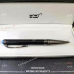 New! Montblanc Starwalker Blue Planet Ballpoint Black Precious resin